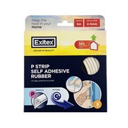 Exitex Draught Seal P Strip (Roll) - White
